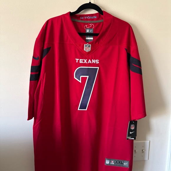 NFL Red Texans Jersey - Picture 1 of 5